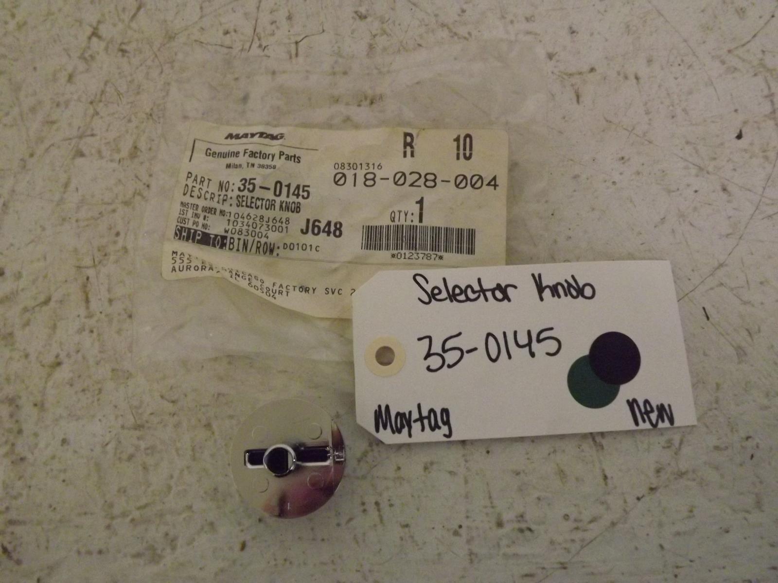 Maytag Washer/Dryer 35-0145 Selector Knob New Maytag Washer/Dryer 35-0145 Selector Knob New